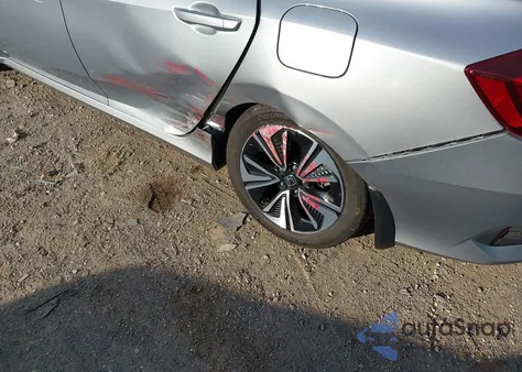 2018 Honda Civic Ex-L из США, поврежденный, VIN JHMFC1F76JX019865